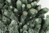 Hedenbergite Included Quartz Crystal Cluster - Mongolia #175728-3